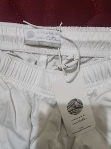 100% Cotton Open Hem Joggers - Brisk