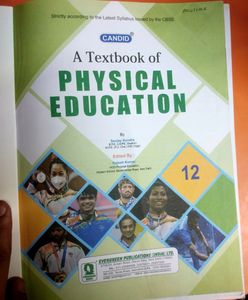 Candid Physical Education Textbook For Class 12th