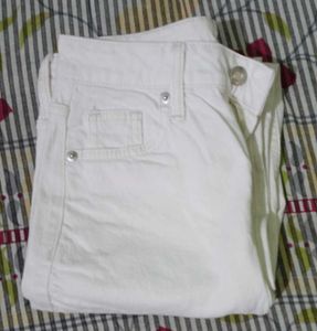 White Denim Jeans