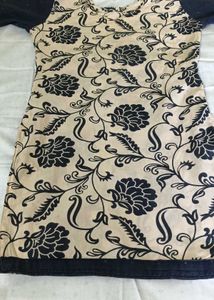 Floral Print Kurta