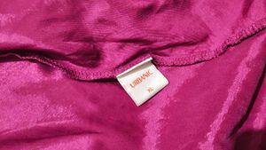 Hot pink gown