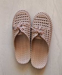 Comfortable Beige Slippers