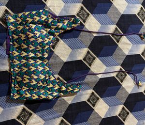 Vintage Patterned Halter Top