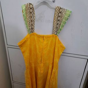 Beautiful Knee Length Summer Designer Dress