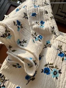 Shein Floral Print Square Neck Top