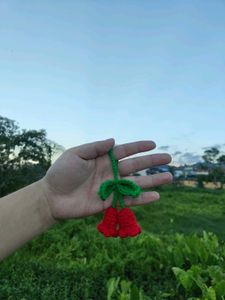 Bell Flowers Bag Charms