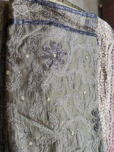Allover Work Saree