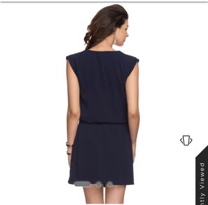 Navy Blue Dress With Pockets By Rocky Star