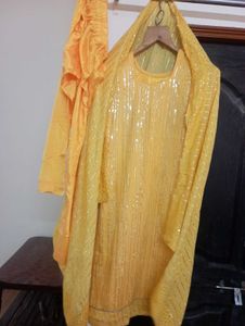 Elegant Yellow Kurta Set
