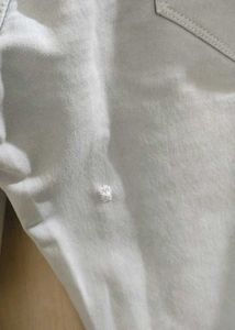 White colour jeans