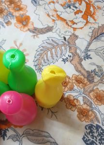 Plastic Bowling Set For Children With Small Teddy