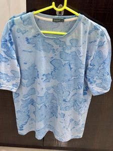 Blue Tie-Dye Tee