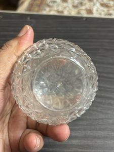 Crystal like plastic Candy Dish