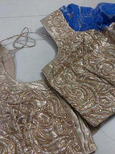 Redimet Elegant Blue &amp; Pink Lehenga Choli Set