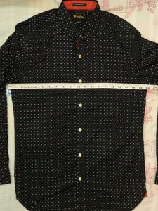 INVICTUS MEN&#39;S BLACK PRINTED SHIRT