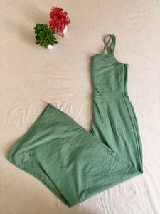 ✨Sage Green Westside Wide-Leg Jumpsuit in size S ✨