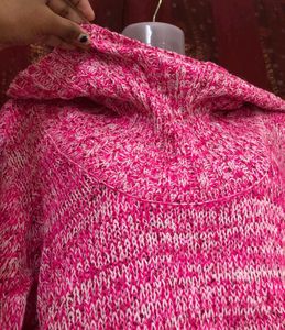 L.e.i. Rose Pink High Neck Top