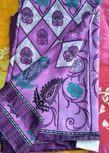 Elegant Purple Saree💜