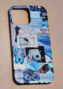 Blue-themed collage Case for iPhone 13 Pro max
