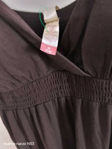 Elegant Brown Maxi Dress