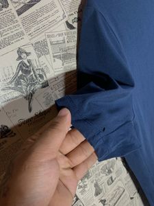 Moncler Navy Pocket Tee - Size M