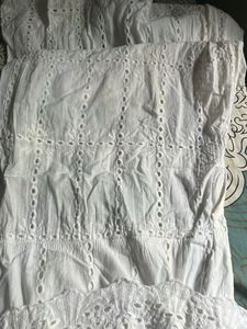 White Eyelet Maxi Dress
