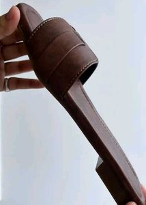 Brown Flat Sandals