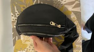 Black Waist Bag