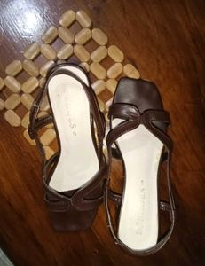 Brown Strappy Sandals