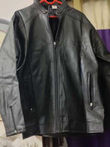 Black Leather Jacket for men