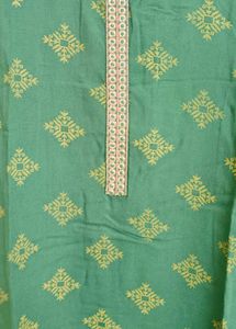 Green Festive Kurta