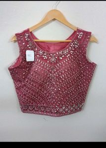 Mauve Sequin Lehenga