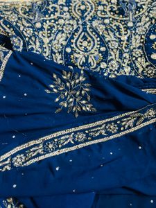 Heavy Embroidery Suit Salwar With Dupatta.