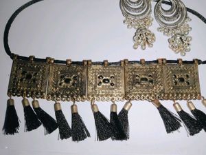 Ethnic Necklace &amp; Earring Set