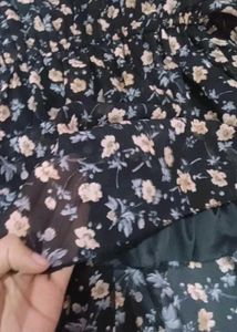 Floral Print Mini Dress