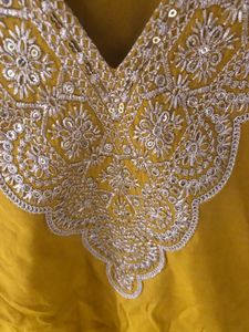 Mustard kurta set⭐️