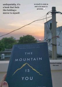 The Mountain Is You Book
