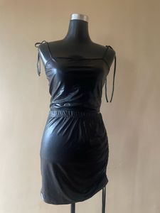 Leather Co-ore Dress