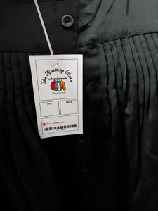 Black Buttoned Top