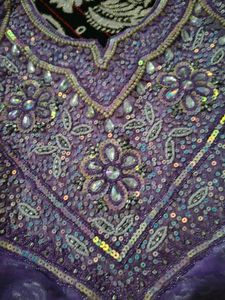 Purple Dress with Top