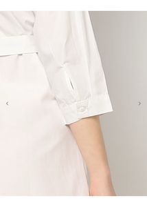 cotton mini shirt dress