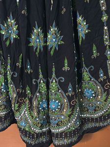Boho Print Ethnic Skirt
