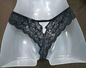 Black Lace Trim Briefs 🔥28