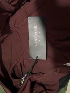 Chic Maroon Mini Dress