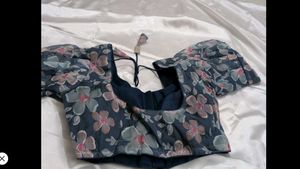 Floral Print Blouse Puff Sleeves