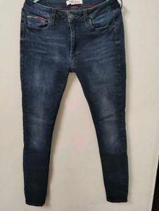Combo Of Tommy Hilfiger Jeans And Knitted Top