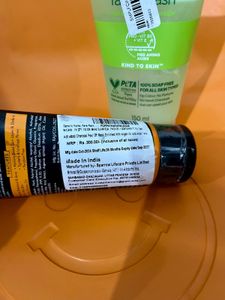 Simple Face Wash and Glamveda mask