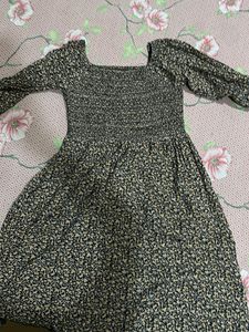 Floral Smocked Dress