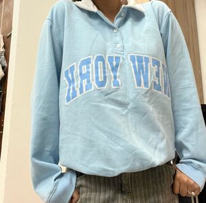 Cute Blue Sweatshirt