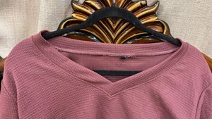 Mauve Crop Top
